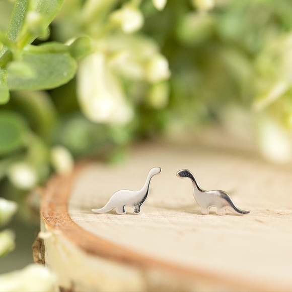 Tiny Dino Studs (S925) - Picture 5 of 7
